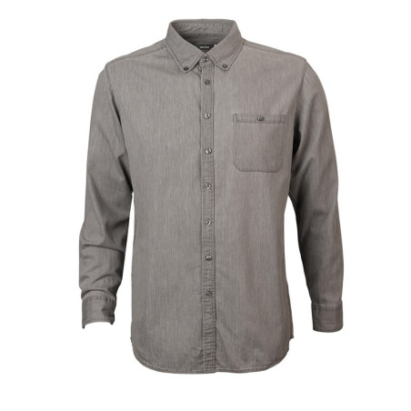 Men's Long Sleeve Denim Shirt - W48