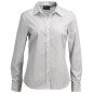 Ladies Long Sleeve Corporate Stripe Shirt - W42