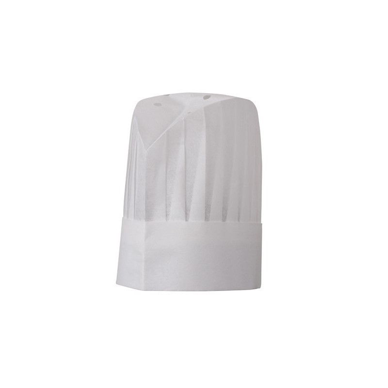 Oval Top Pleated Chef Hat - PLEA