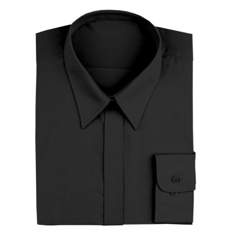 Women's Black Dress Shirt - Replaces W100-BLK - W150