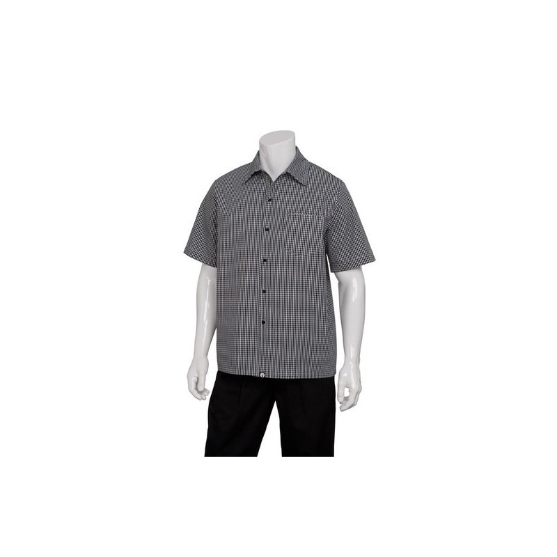 Solid Check Cook Shirt  - CSCK