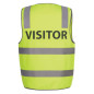 Hi Vis D+N Safety Vest, Visitor - 6DNS7