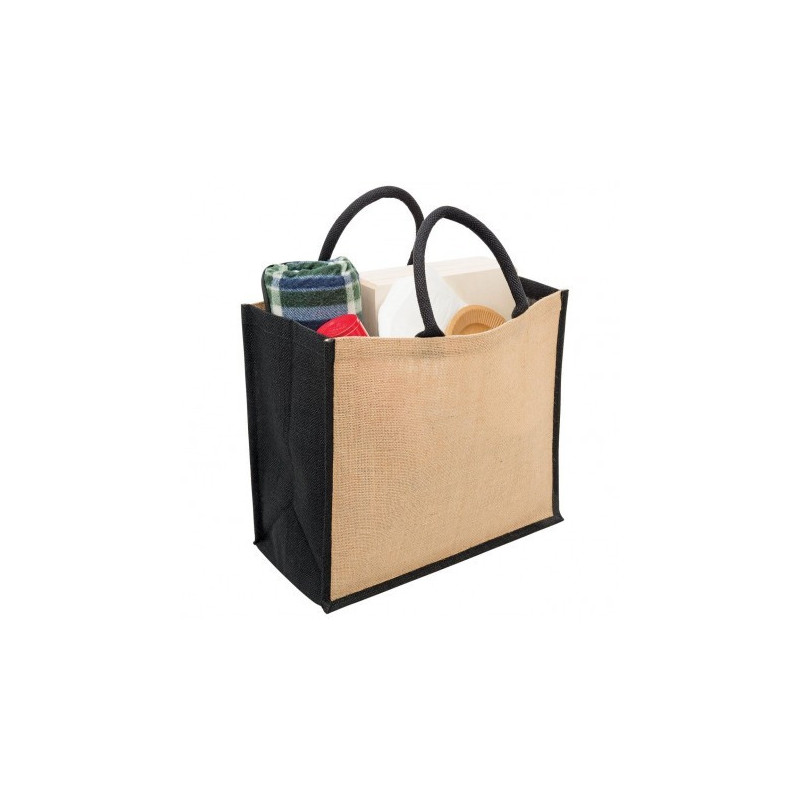 Eco Jute Tote with Wide Gusset - 1184
