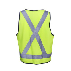 Hi Vis Safety Vest(day/night X pattern) - V83