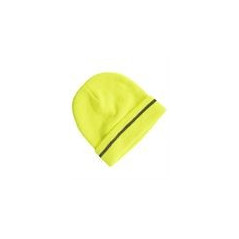 Fluro Reflective Beanie Lime - 6RB