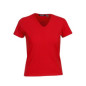 Ladies Cotton Lycra T-shirt (V-Neck) - T25