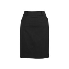 Ladies Multi Pleat Skirt Black - 20115