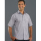 Mens Short Sleeve Pinfeather Stripe - 219