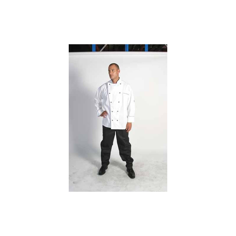 200gsm Polyester CottonClassic Chef Jacket, L/S - 1112