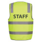 Hi Vis D+N Safety Vest, Staff - 6DNS6