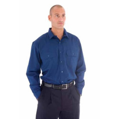 110gsm Polyester Cotton Work Shirt L/S - 3212