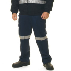 Cotton Drill Cargo Pants With 3M R/Tape - 3319