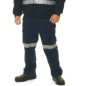 Cotton Drill Cargo Pants With 3M R/Tape - 3319