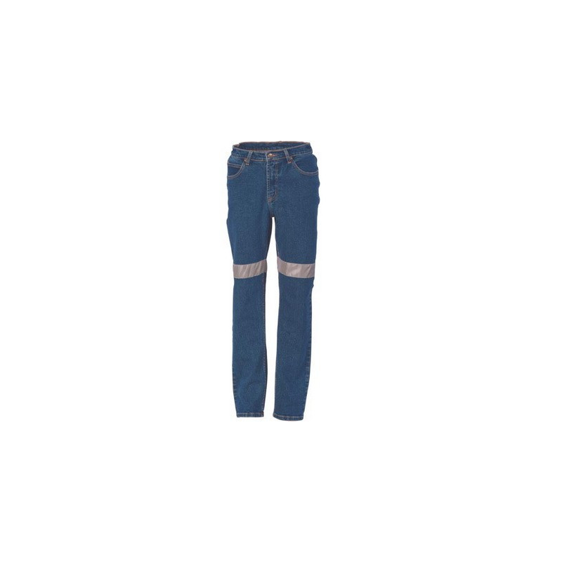 Ladies Taped Denim Stretch Jeans - 3339